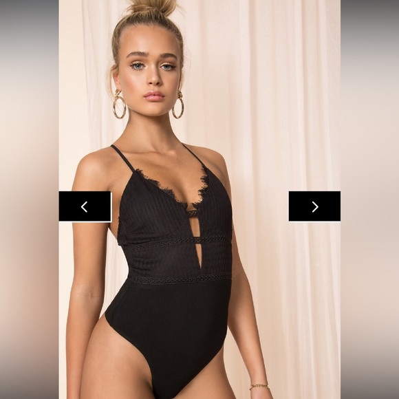 Superdown Janice Lace Bodysuit M - worn once in Nashville - Picture 7 of 10